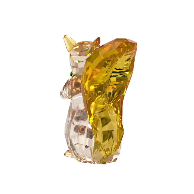 Swarovski Idyllia Squirrel and Acorn - Bluestreak Crystals