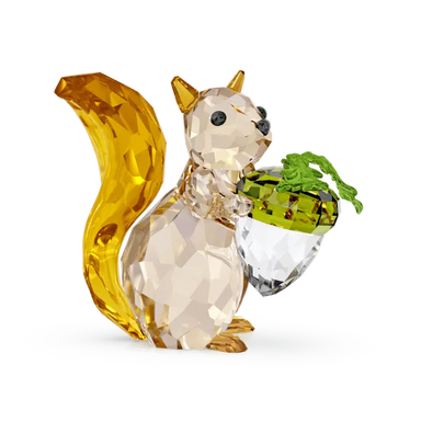 Swarovski Idyllia Squirrel and Acorn - Bluestreak Crystals