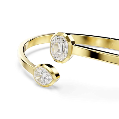 Swarovski Imber Bangle Mixed cuts White Gold-Tone Plated - Bluestreak Crystals