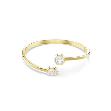 Swarovski Imber Bangle Mixed cuts White Gold-Tone Plated - Bluestreak Crystals