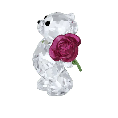 Swarovski Kris Bear A Rose with Love - Bluestreak Crystals