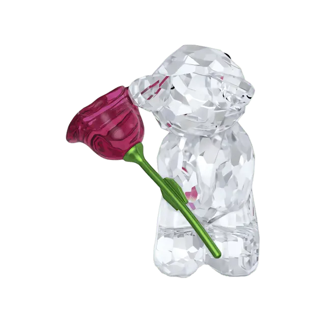 Swarovski Kris Bear A Rose with Love - Bluestreak Crystals