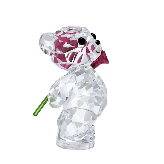 Swarovski Kris Bear A Rose with Love - Bluestreak Crystals