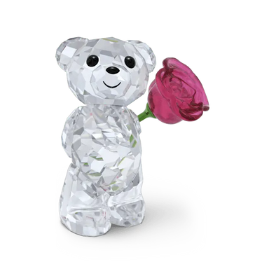 Swarovski Kris Bear A Rose with Love - Bluestreak Crystals