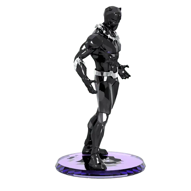 Swarovski Marvel Black Panther - Bluestreak Crystals