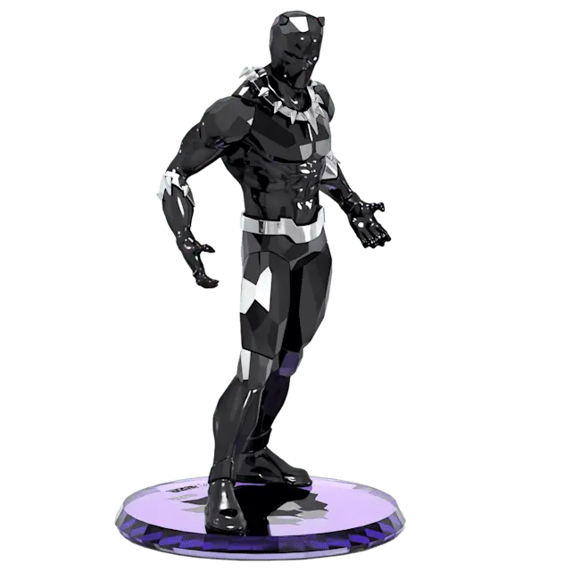 Swarovski Marvel Black Panther - Bluestreak Crystals