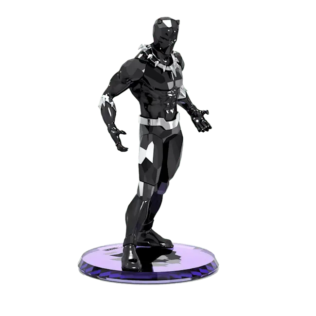 Swarovski Marvel Black Panther - Bluestreak Crystals