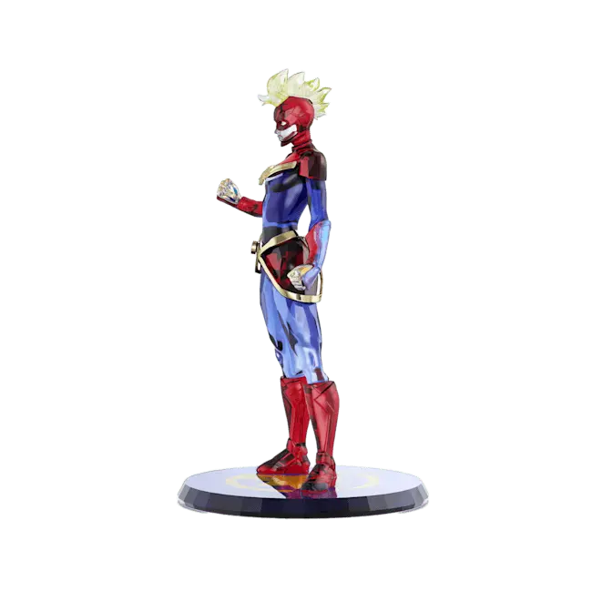 Swarovski Marvel Captain Marvel - Bluestreak Crystals