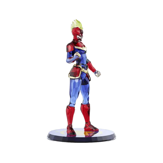 Swarovski Marvel Captain Marvel - Bluestreak Crystals