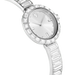 Swarovski Matrix Bangle Watch Swiss Made Crystal Bracelet Silver Tone - Bluestreak Crystals