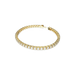 Swarovski Matrix Tennis Bracelet Round Cut White Gold-Tone Plated - Bluestreak Crystals