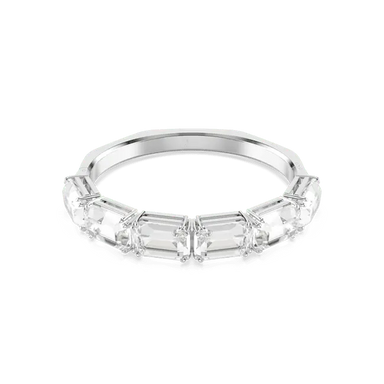 Swarovski Millenia Bangle Octagon Cut White Rhodium Plated - Bluestreak Crystals