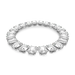 Swarovski Millenia Necklace Oversized Octagon Cut White Rhodium Plated - Bluestreak Crystals