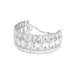 Swarovski Millenia Statement Choker Octagon Cut White Rhodium Plated - Bluestreak Crystals