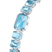 Swarovski Millenia Watch Octagon Cut Bracelet Blue Stainless Steel - Bluestreak Crystals