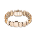 Swarovski Millenia Watch Octagon Cut Bracelet Brown Stainless Steel - Bluestreak Crystals