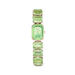 Swarovski Millenia Watch Octagon Cut Bracelet Green Champagne Gold-Tone Finish - Bluestreak Crystals