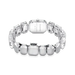 Swarovski Millenia Watch Octagon Cut Bracelet White Stainless Steel - Bluestreak Crystals