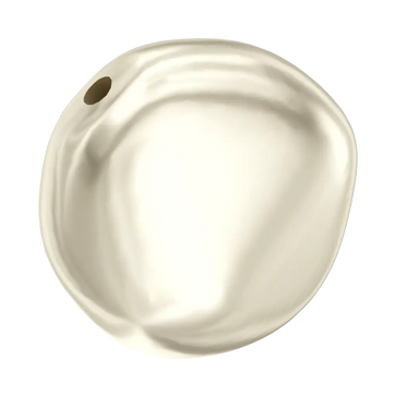 Swarovski Pearls Baroque Coin (5842) Crystal Cream - Bluestreak Crystals