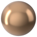 Swarovski Pearls Cabochon (5817) Crystal Bronze - Bluestreak Crystals