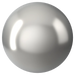 Swarovski Pearls Cabochon (5817) Crystal Light Grey - Bluestreak Crystals