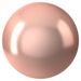 Swarovski Pearls Cabochon (5817) Crystal Peach - Bluestreak Crystals