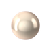 Swarovski Pearls Drop Half Drilled (5816) Crystal Creamrose - Bluestreak Crystals