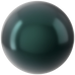 Swarovski Pearls Round (5810) Crystal Black - Bluestreak Crystals