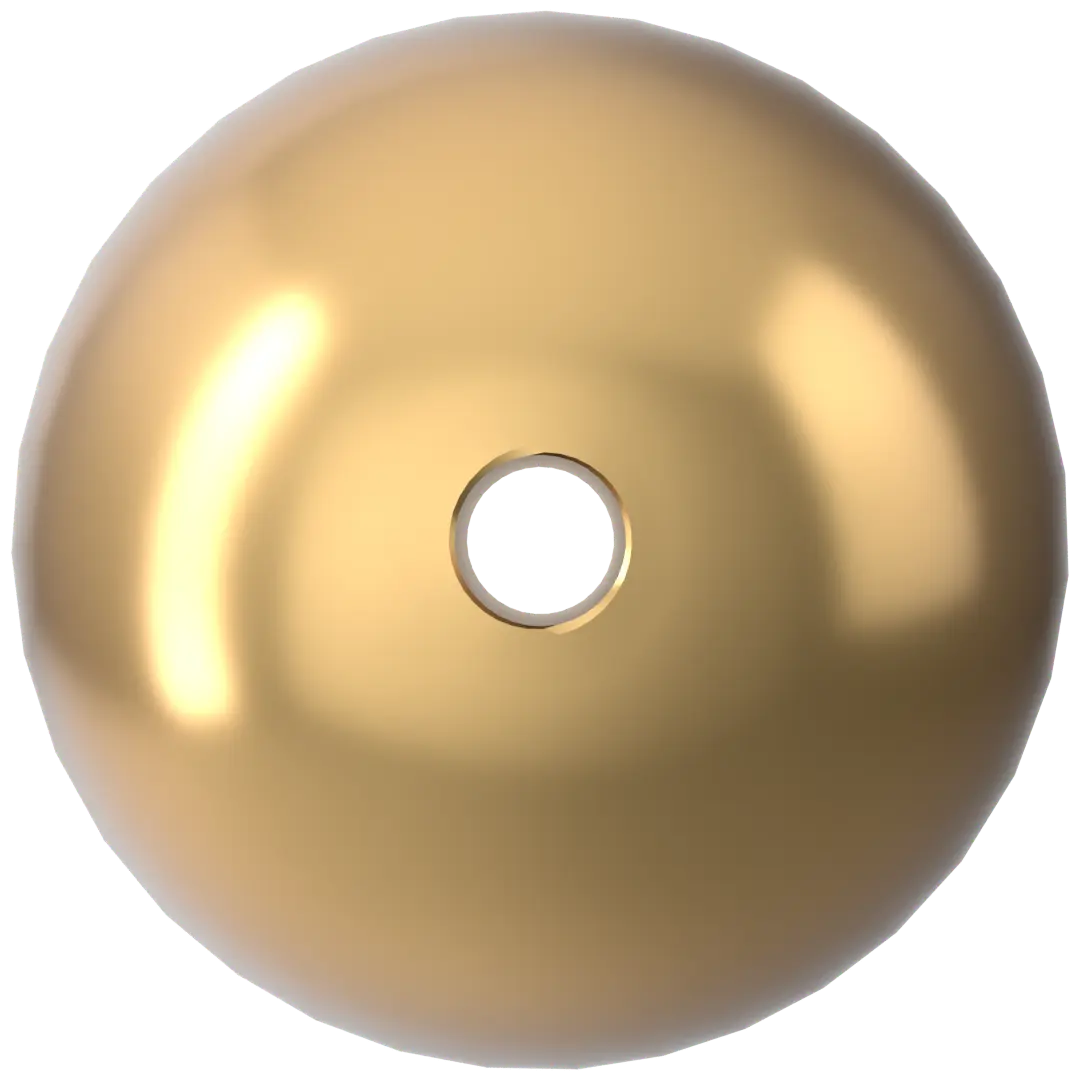 Serinity Pearls Round (5810) Crystal Bright Gold - Bluestreak Crystals