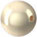 Swarovski Pearls Round (5810) Crystal Cream - Bluestreak Crystals