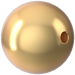Swarovski Pearls Round (5810) Crystal Gold - Bluestreak Crystals