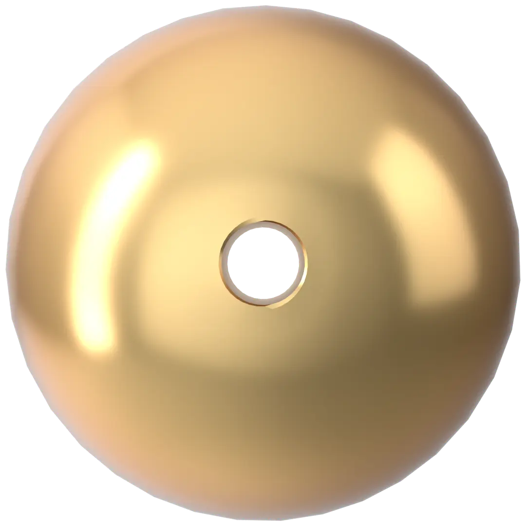 Swarovski Pearls Round (5810) Crystal Gold - Bluestreak Crystals