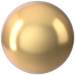 Swarovski Pearls Round (5810) Crystal Gold - Bluestreak Crystals