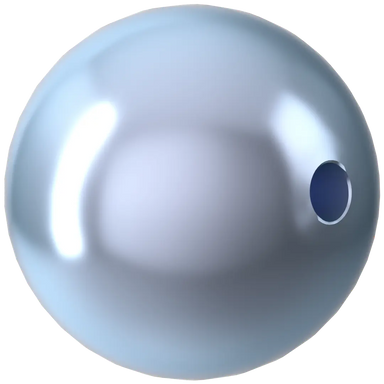 Serinity Pearls Round (5810) Crystal Light Blue - Bluestreak Crystals