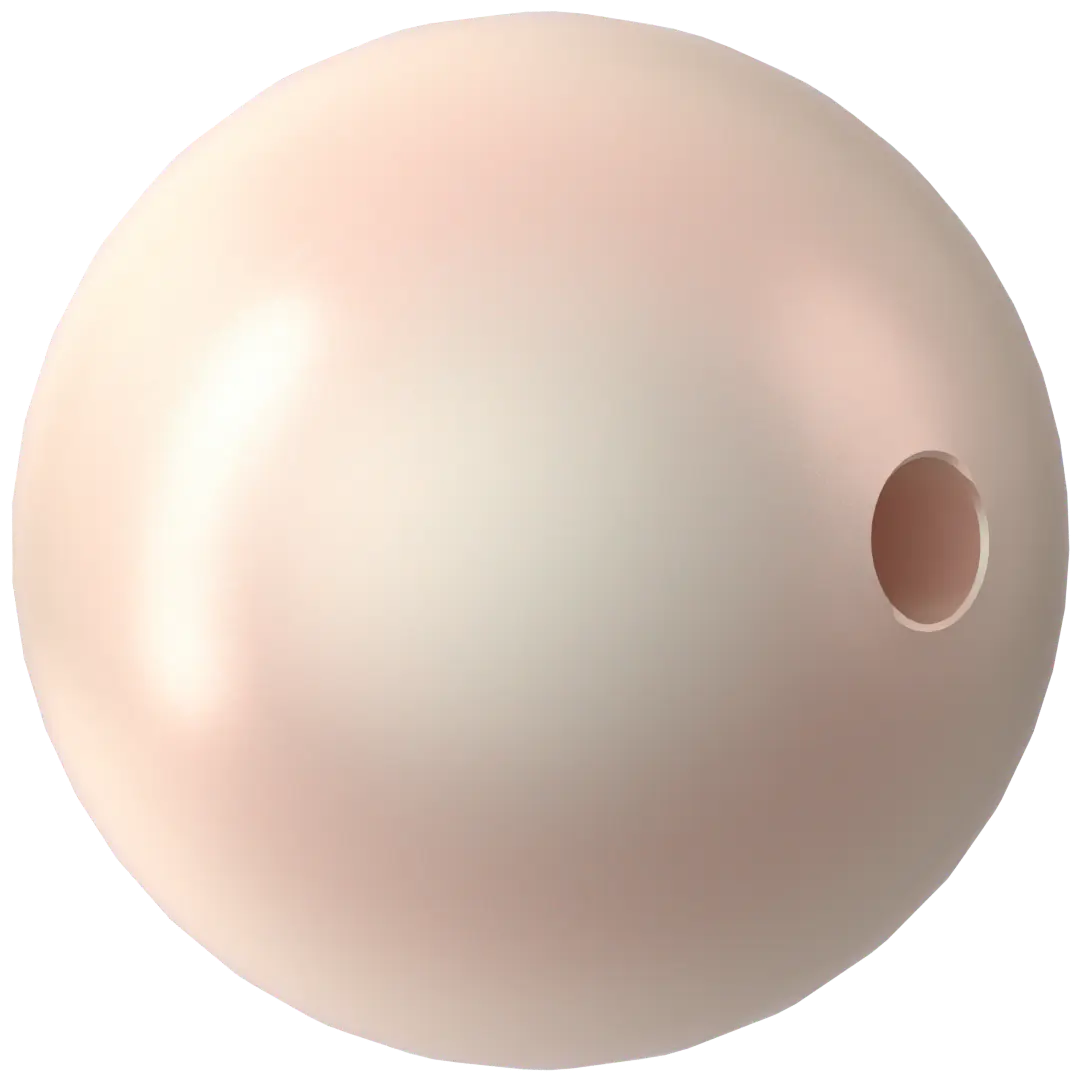 Swarovski Pearls Round (5810) Crystal Pearlescent White - Bluestreak Crystals