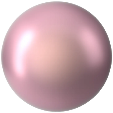 Swarovski Pearls Round (5810) Crystal Powder Rose - Bluestreak Crystals
