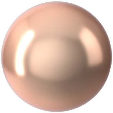 Swarovski Pearls Round (5810) Crystal Rose Gold - Bluestreak Crystals