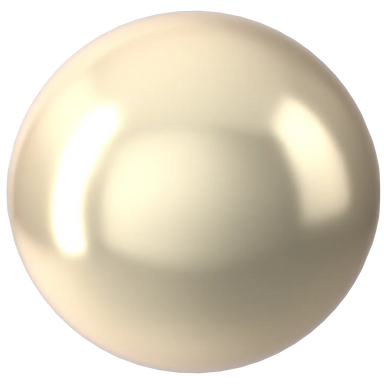 Swarovski Pearls Round Half Drilled (5818) Crystal Cream - Bluestreak Crystals