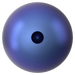 Swarovski Pearls Round Half Drilled (5818) Crystal Iridescent Dark Blue - Bluestreak Crystals