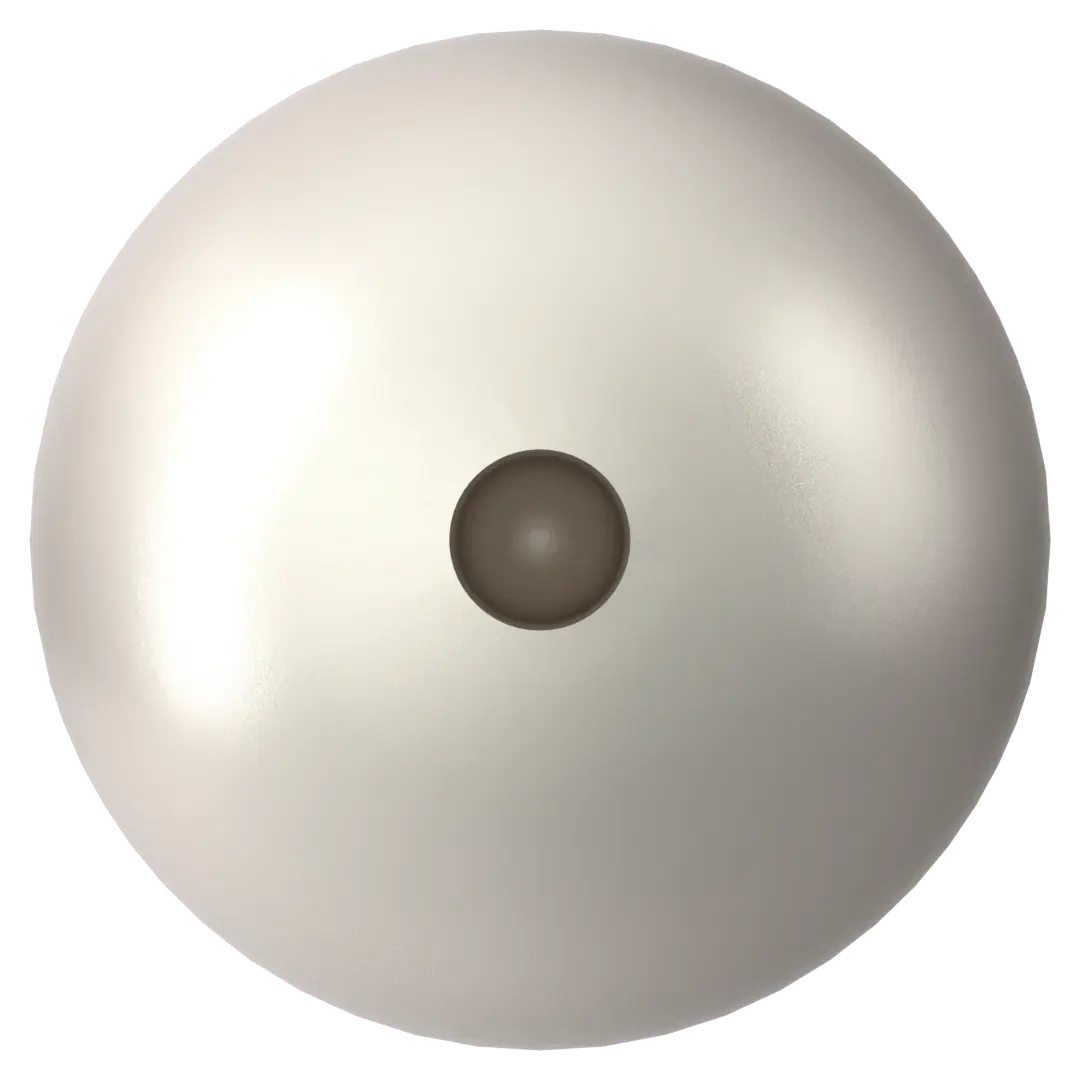 Swarovski Pearls Round Half Drilled (5818) Crystal Iridescent Dove Grey - Bluestreak Crystals