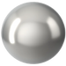 Swarovski Pearls Round Half Drilled (5818) Crystal Light Grey - Bluestreak Crystals