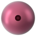 Swarovski Pearls Round Half Drilled (5818) Crystal Mulberry Pink - Bluestreak Crystals