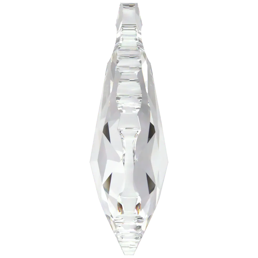Swarovski Pendants Baroque (6090) Crystal - Bluestreak Crystals