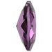 Swarovski Pendants Elliptic Cut (6438) Amethyst - Bluestreak Crystals
