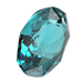 Swarovski Pendants Elliptic Cut (6438) Blue Zircon - Bluestreak Crystals