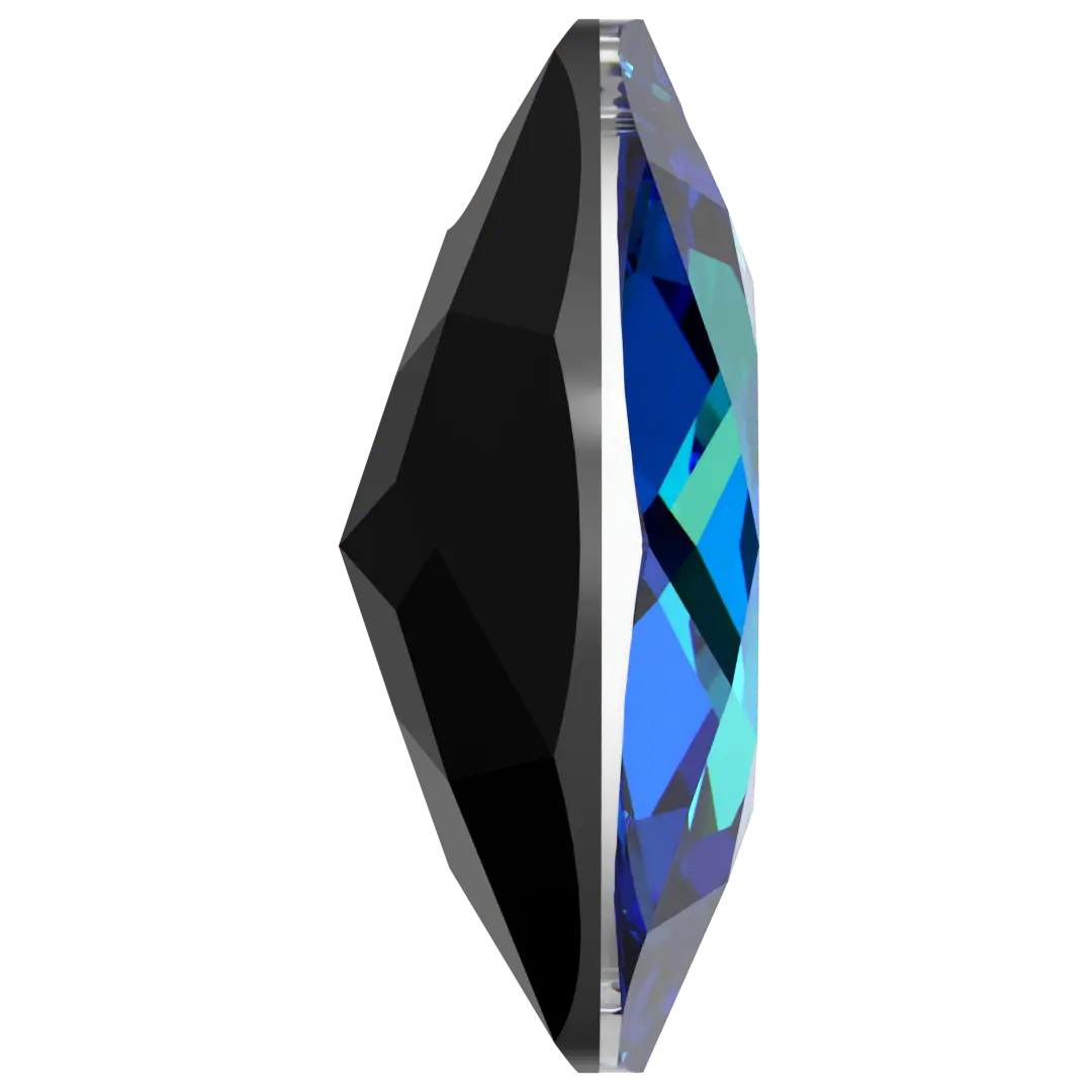 Swarovski Pendants Elliptic Cut (6438) Crystal Bermuda Blue P - Bluestreak Crystals