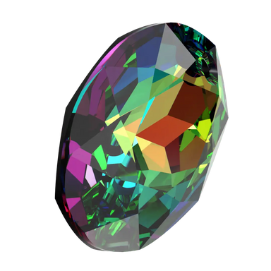 Swarovski Pendants Elliptic Cut (6438) Crystal Vitrail Medium P - Bluestreak Crystals