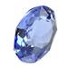 Swarovski Pendants Elliptic Cut (6438) Sapphire - Bluestreak Crystals