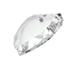 Swarovski Pendants Flat Heart (6225) Crystal - Bluestreak Crystals