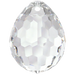 Swarovski Pendants Oval Disco (6002) Crystal - Bluestreak Crystals